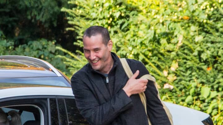 Keanu Reeves Shows Off Short Hair As Filming For Matrix 4 Gets Underway 