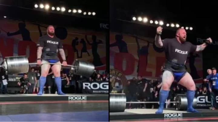 Game Of Thrones Star 'The Mountain' Breaks His Own Deadlifting Record