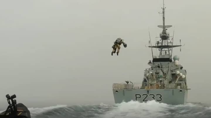 Royal Navy Tests Out Futuristic 'Iron Man' Style Jet Packs