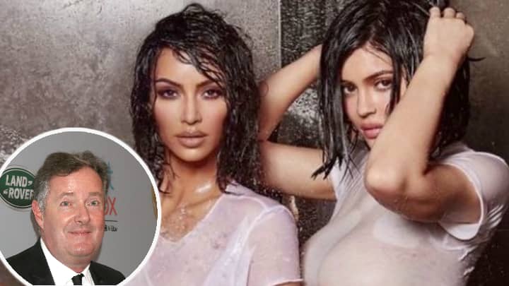 Kim Kardashian West Deletes 'Weird' Photo With Sister After Piers Morgan Retweet