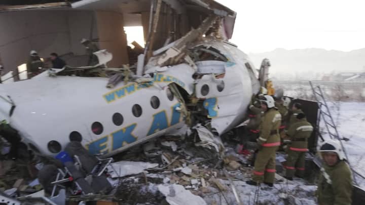 At Least 15 Killed And 60 Injured As Plane Crashes In Kazakhstan 