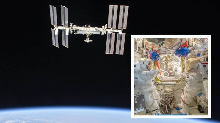 Google Streetview Reveals Creepy Space Suits Inside International Space Station