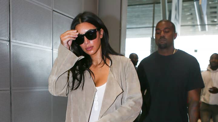 People Baffled By Kim Kardashian's Outfit To Kanye West's Album Listening Party