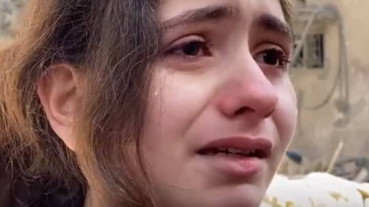 Palestinian Girl's Plea Goes Viral After Her Neighbourhood Was Bombed