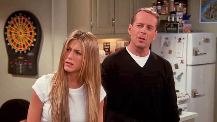 How Did We Never Notice This Odd Thing About Bruce Willis's Cameo In Friends?