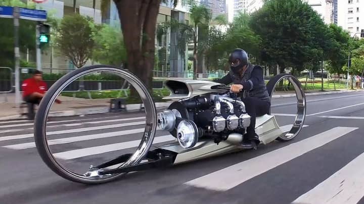 Incredible Motorbike Is Powered By An Aircraft Engine