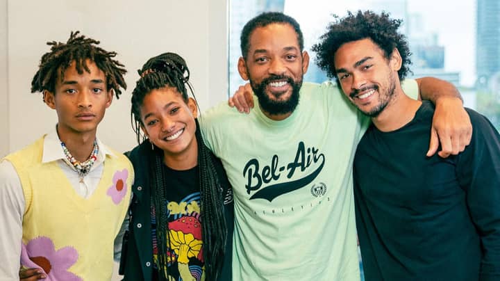 Will Smith Pulls Ultimate Dad Move In Picture With Jaden And Kids
