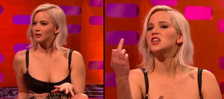 Jennifer Lawrence Gives A Big 'Fuck You' To Donald Trump On 'The Graham Norton Show'