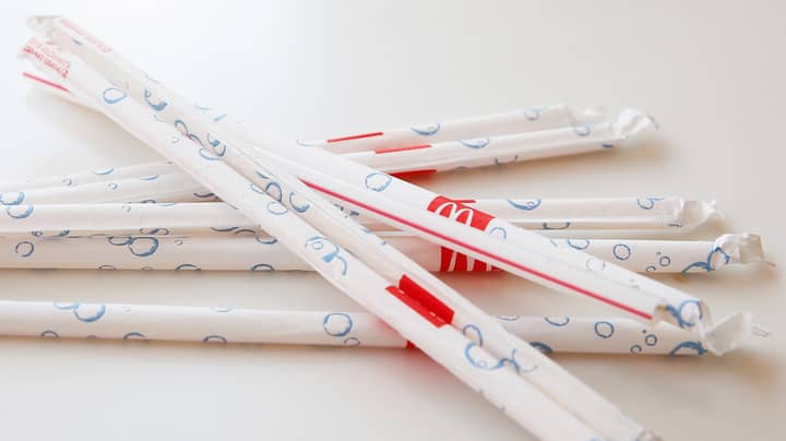 Details about   McDonald's plastic straw in original wrap 