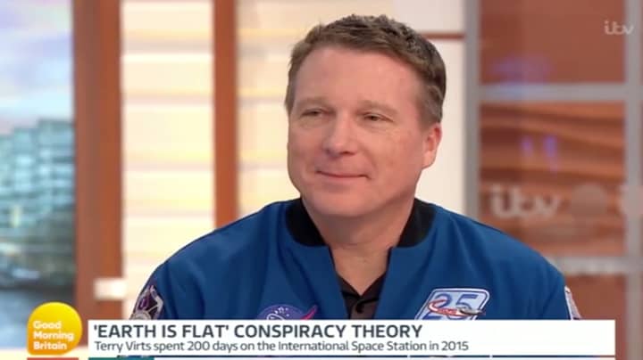 Flat Earther Argues With Astronaut About Shape Of The Planet