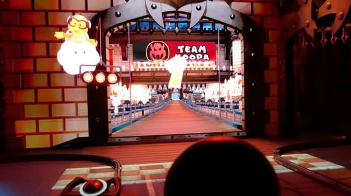 Video Shows Sneak Peek At Super Nintendo World's Mario Kart Ride