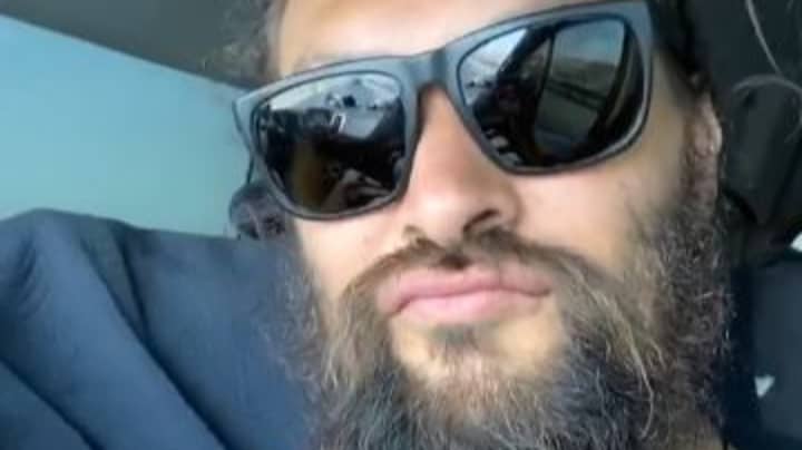 Jason Momoa Shares Shirtless Video After Car Beaks Down At Side Of The Road