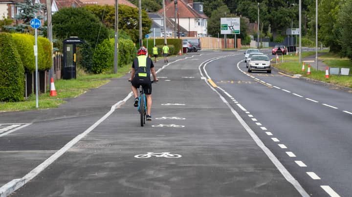 Locals Outraged By 11ft Cycle Path Next To 9ft Road Lanes