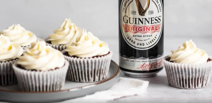 This Guinness cupcake recipe might help turn your January frown upside down