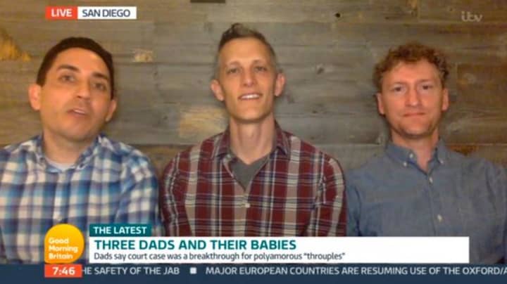 Gay Throuple Who Made History Say Being A Three-Person Unit Makes Parenting Easier 