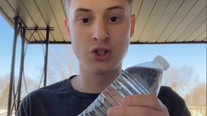 TikTok User 'Explains' How To Down A Bottle Of Water In Seconds