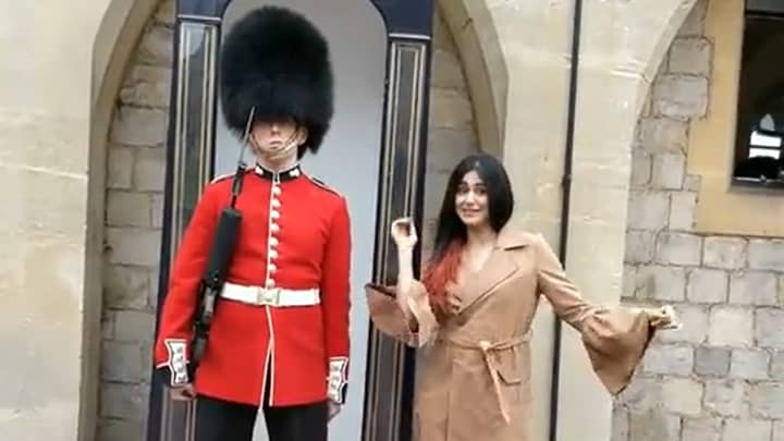 Palace Guard Goes Viral For His 'Reaction' To Woman Dancing Near Him 