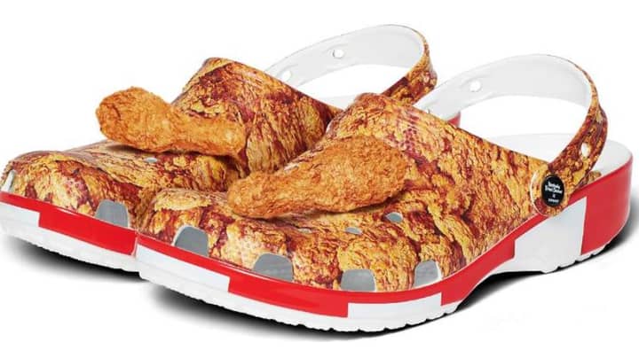 Crocs Is Launching KFC-Themed Clogs With Scented Drumsticks 