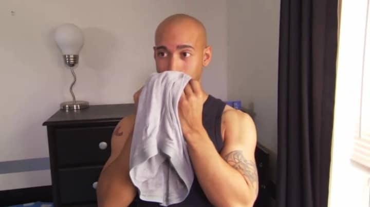'Cheapskate' Only Owns Two Pairs Of Underpants And Sniffs Them To See If They're Clean