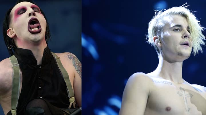 Marilyn Manson Claims Justin Bieber Is Part Of 'Religious Cult' As Bizarre Feud Continues  