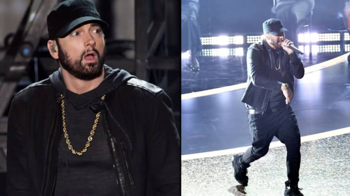 Eminem Makes Surprise Appearance At The Oscars.