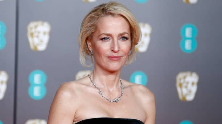 Gillian Anderson Celebrated Her First Emmy Award In 24 Years With A Massive Penis Cake
