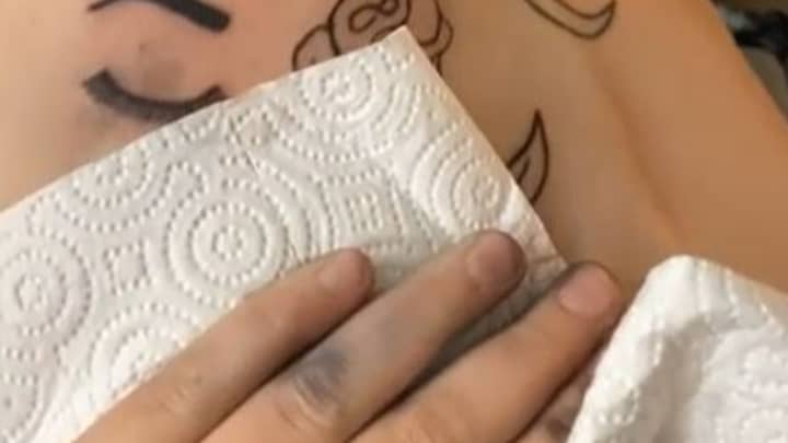 Amateur Tattoo Artist Goes Viral After Posting Video Of First Ever Tattoo On Someone Else
