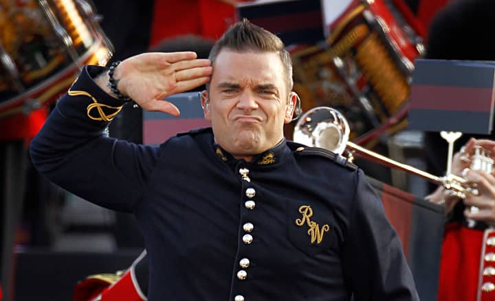 Robbie Williams Says He Did Drugs At The Queen's Diamond Jubilee In 2012