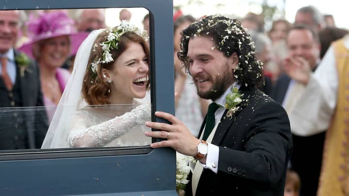 'Game Of Thrones' Stars Pictured At Kit Harington And Rose Leslie's Wedding