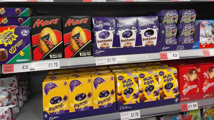 ​People Baffled As Easter Eggs Go On Sale In Shops Just Days After Christmas
