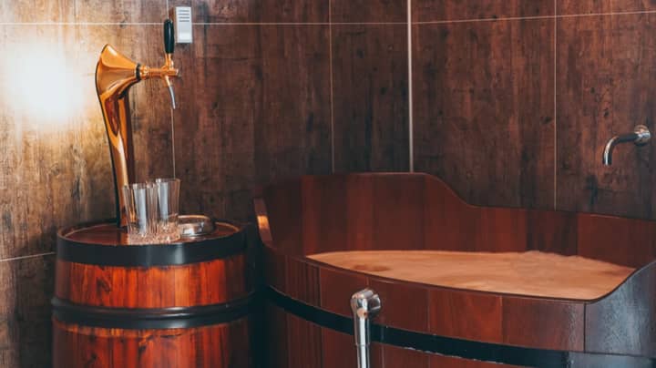 There's A Spa In Iceland Where You Can Bathe In A Tub Of Beer