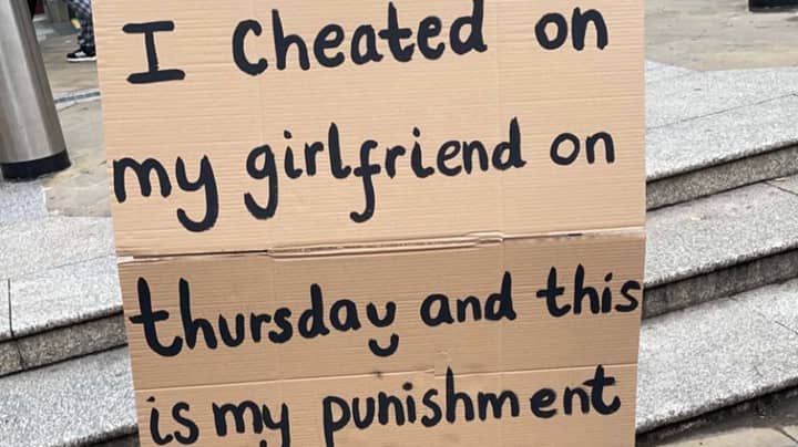 ​Men Spotted Outside London Stations 'As Punishment For Cheating' Spark Anger