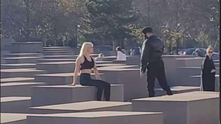 Woman Slammed For Posing For Pictures At Berlin's Holocaust Memorial