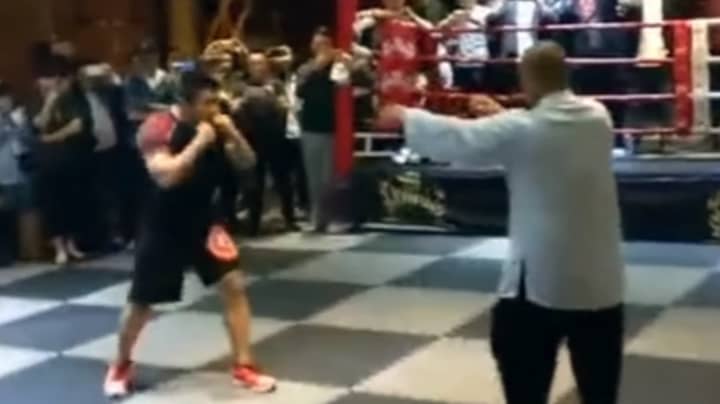 Chinese MMA Fighter Absolutely Destroys Tai Chi Master In 20 Seconds 