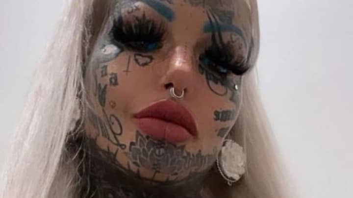 Tattoo Model Shares Abuse She Receives For Covering 98 Percent Of Body In Ink