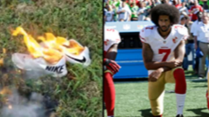 Nike Customers Are Burning Their Clothes After Colin Kaepernick Is Made Face Of Brand's Campaign