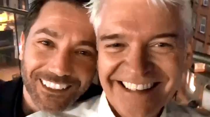 ​Phillip Schofield Snapchats His Big Night Out In Manchester
