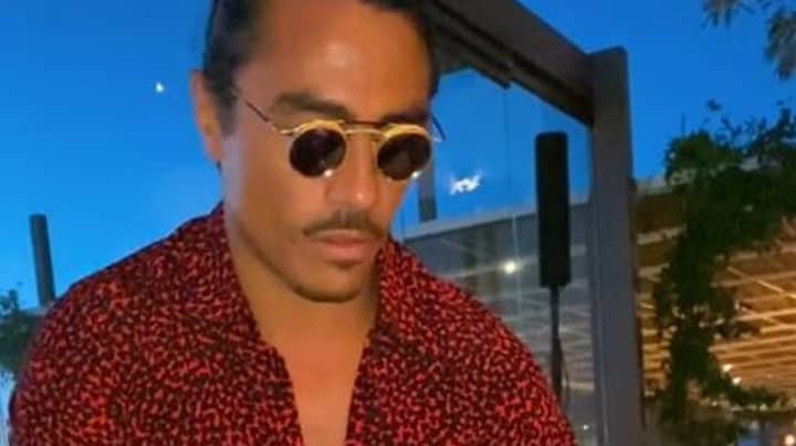 People Divided Over Clip Of Salt Bae Serving Pricey Steak At New London Restaurant