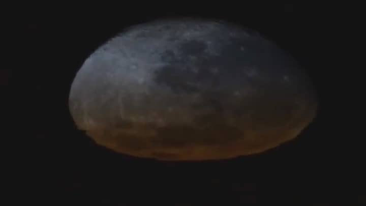 Rare Footage Shows The Moon Melting Away In An Orbital Sunset