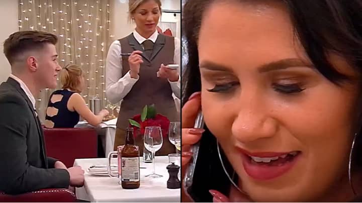 Woman On 'First Dates' Bails Without Telling Her Date