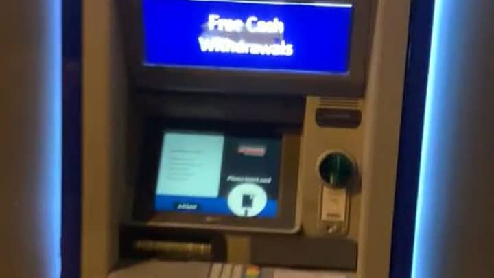 Customer Finds Hidden Box That Steals Money At Cash Machine
