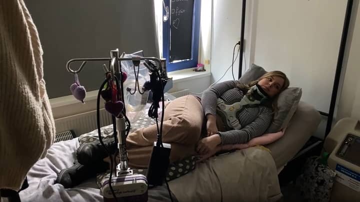 Woman Forced To Spend 22 Hours A Day In Bed Due To Rare Condition 