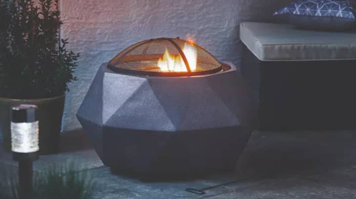 Aldi Fire Pits And Log Burners Are Available From Next Week