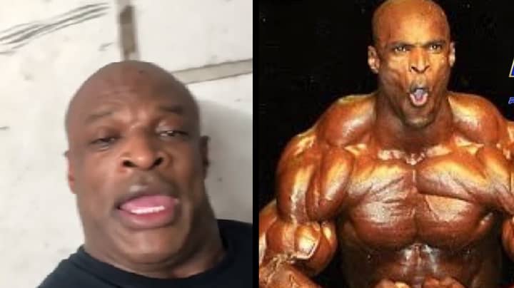 Bodybuilding Legend Ronnie Coleman Back In The Gym 