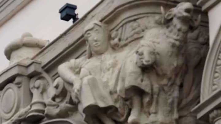 Statue Compared To 'Cartoon Character' After Repair Work 
