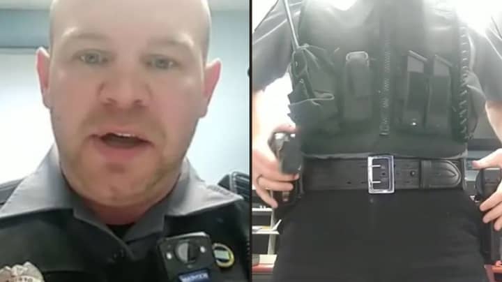 US Police Officer Shares Video Showing How Hard It Is To Mistake Taser For A Gun