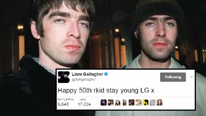 Liam Gallagher Wishes Brother Noel A Happy Birthday And Is Actually Nice To Him