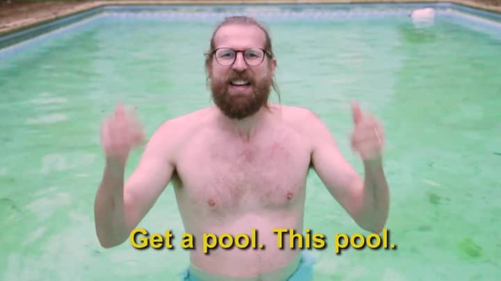 Man Makes Hilarious Promo Video To Sell His London Flat With A Pool