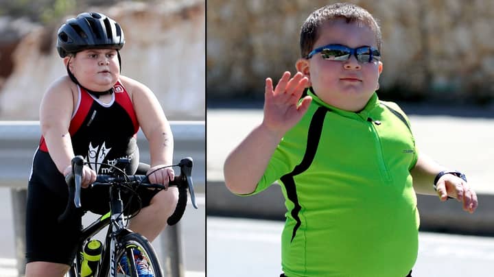 LAD Suffering From Rare Weight Gain Illness Competes In Triathlons To Fight It