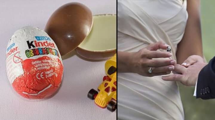 Woman Places Ring In Kinder Egg Inside Herself To Propose To Boyfriend